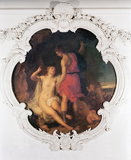 Venus and Adonis, from the Salle de Conseil de Louis Galloche