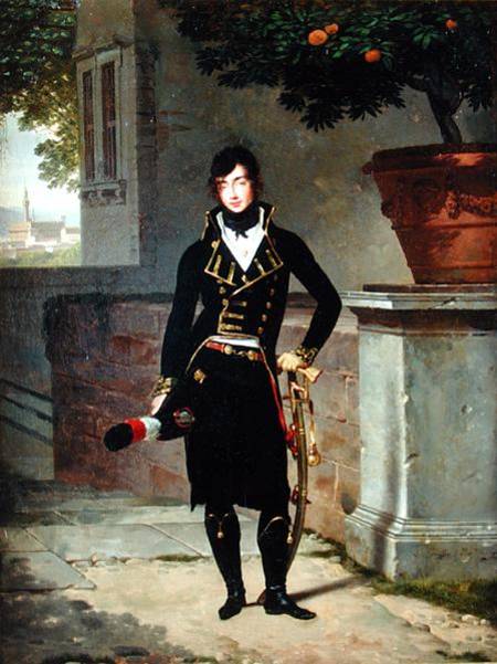 Portrait of an Officer of the Cisalpine Republic de Louis Gauffier