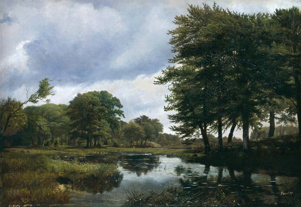Landscape at Silkeborg de Louis Gurlitt