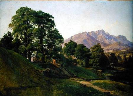 Landscape in Upper Bavaria de Louis Gurlitt