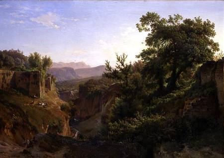 A Valley near Sorrento de Louis Gurlitt