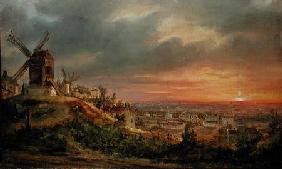 View of the Butte Montmartre