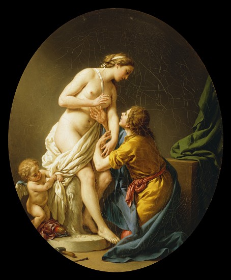 Pygmalion and Galatea de Louis Jean Francois I Lagrenee