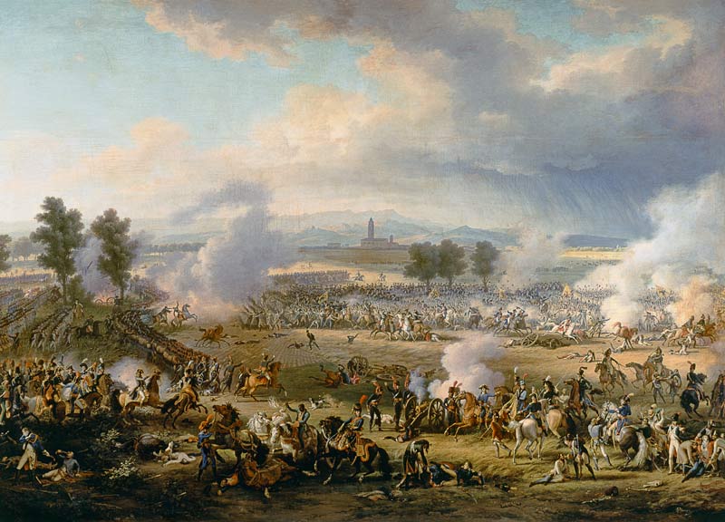 The Battle of Marengo, 14th June 1800 de Louis Lejeune