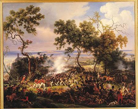 The Battle of Chiclana, 5th March 1811 de Louis Lejeune