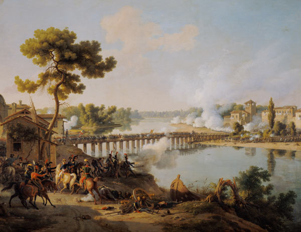 General Bonaparte (1769-1821) Giving Orders at the Battle of Lodi, 10th May 1796 de Louis Lejeune