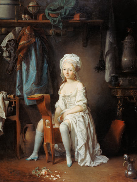 At the morning toilet de Louis-Léopold Boilly