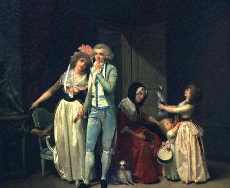 Those who Inspire Love Extinguish it, or The Philosopher de Louis-Léopold Boilly