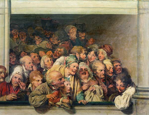 Poor Box at the Opera de Louis-Léopold Boilly