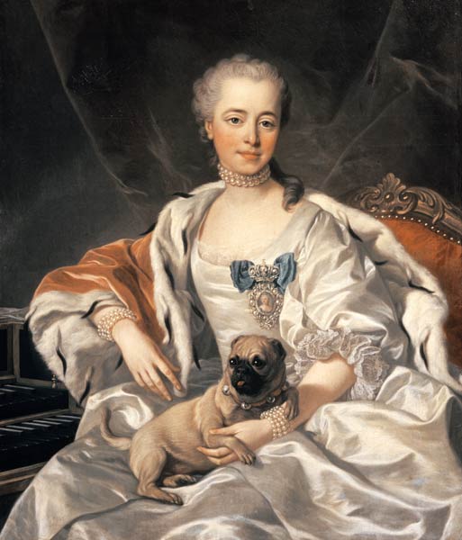Princess Ekaterina Golitsyna (1720-91) de Louis Michel van Loo