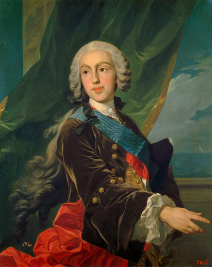The Infante Philip of Bourbon, Duke of Parma de Louis Michel van Loo