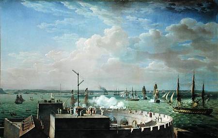 Cherbourg Harbour de Louis Philippe Crepin