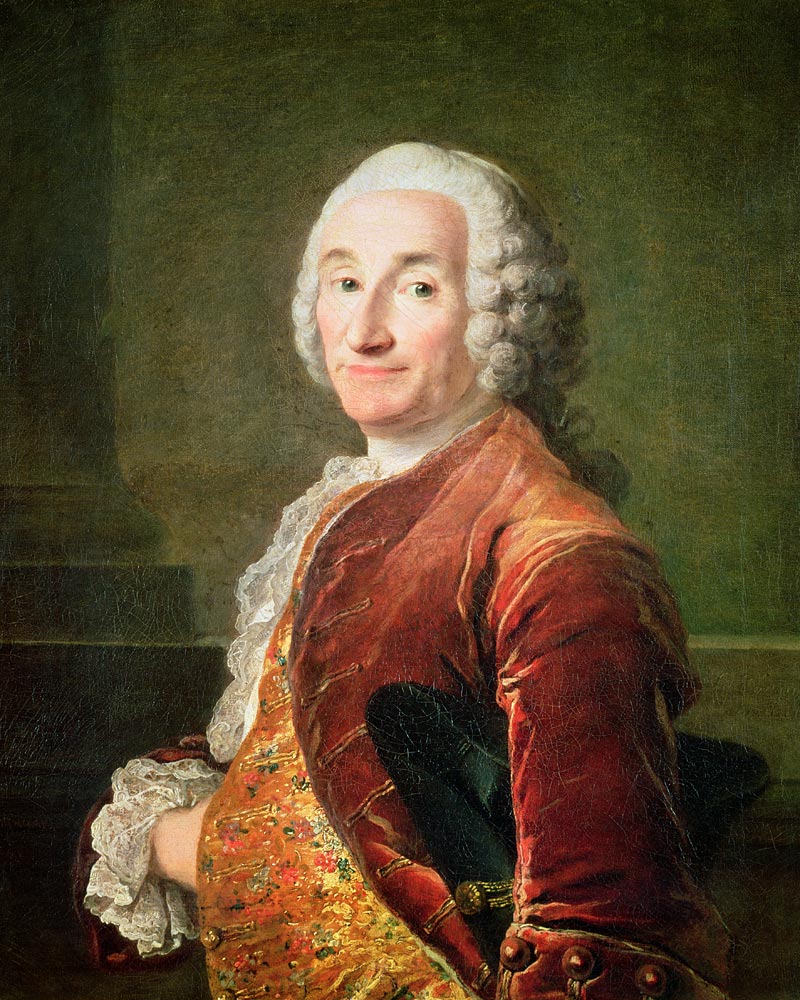 Louis Francois Armand de Vignerot du Plessis (1696-1788) Duke of Richelieu de Louis Tocqué