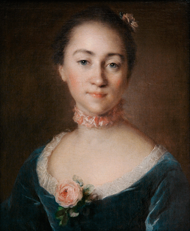Portrait of Countess Ekaterina Golovkina de Louis Tocqué