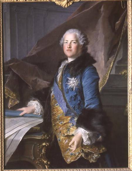 Abel Francois Poisson (1727-81) Marquis de Vandieres de Louis Tocqué