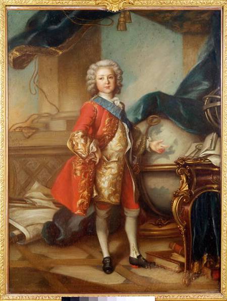 Dauphin Charles-Louis (1729-65) of France de Louis Tocqué
