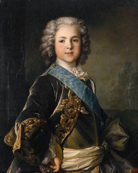 Portrait of Louis, Grand Dauphin of France de Louis Tocqué