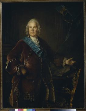 Portrait of Count Alexey Petrovich Bestuzhev-Ryumin (1693-1766)