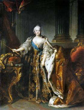 Portrait of Empress Elizabeth (1709-1762)
