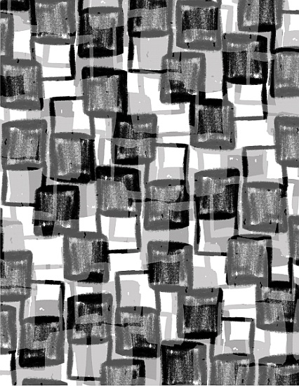 Monochrome Squares de  Louisa  Hereford