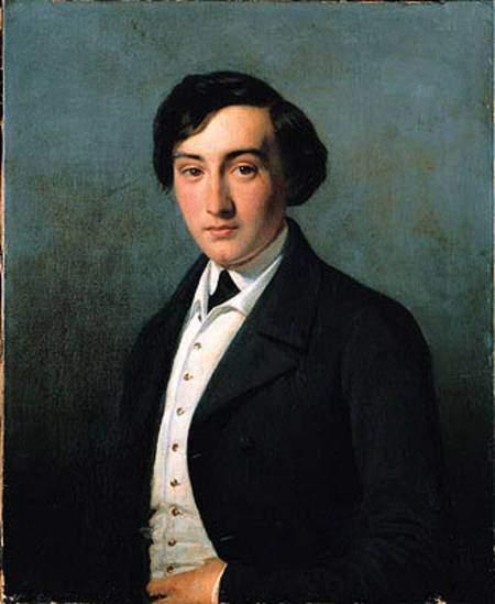 Portrait of Lucien Petipa (1815-98) de Louise Adelaide Desnos