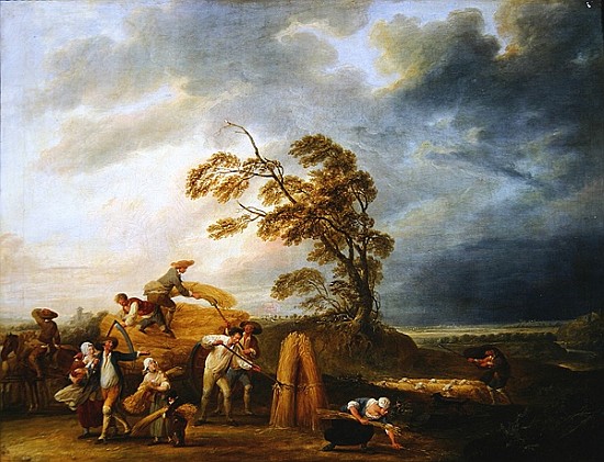 The Four Hours of the Day: Vespers de Louis Joseph (Watteau de Lille) Watteau