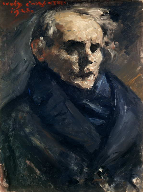 Portrait of the painter Bernt Grönvold. de Lovis Corinth