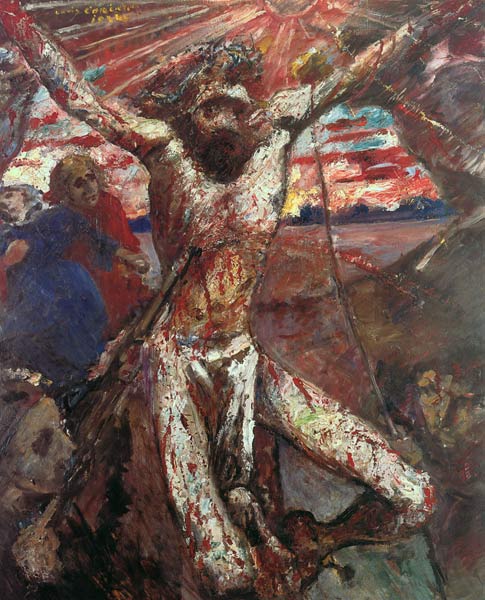 Cristo Rojo de Lovis Corinth