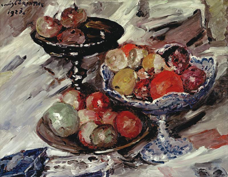 Fruit bowls de Lovis Corinth