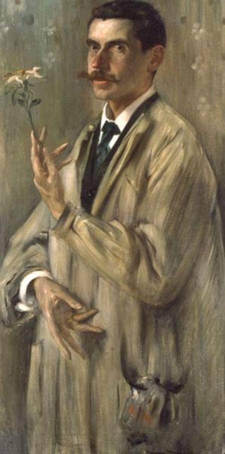The Painter Otto Eckmann (1865-1902) de Lovis Corinth