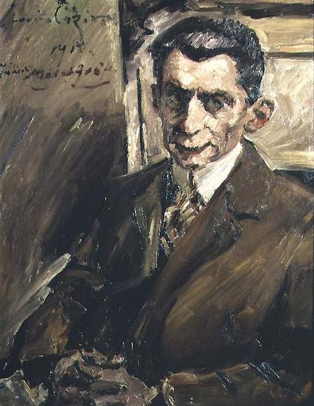 Portrait of Julius Meier-Grafe (1867-1935) Art Historian de Lovis Corinth