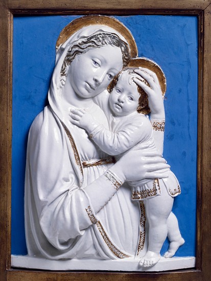 Madonna and Child, 1445-50 de Luca Della Robbia