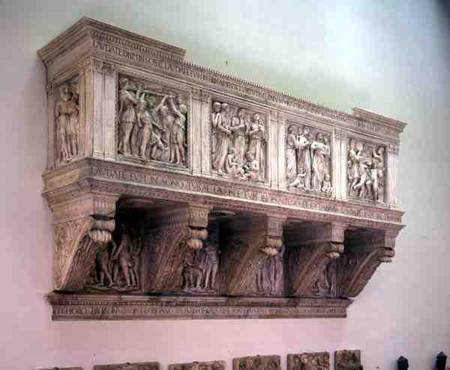 Reconstructed Cantoria de Luca Della Robbia