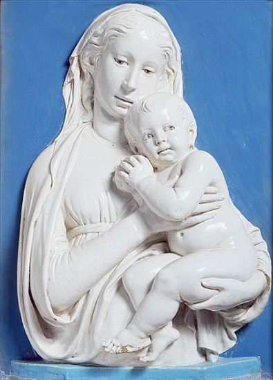 The Madonna of the Apple de Luca Della Robbia