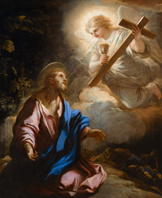 Christ on Mt. of Olives / Giordano de Luca Giordano