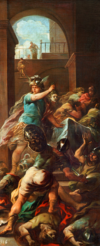 L.Giordano, Perseus mit Haupt der Medusa de Luca Giordano