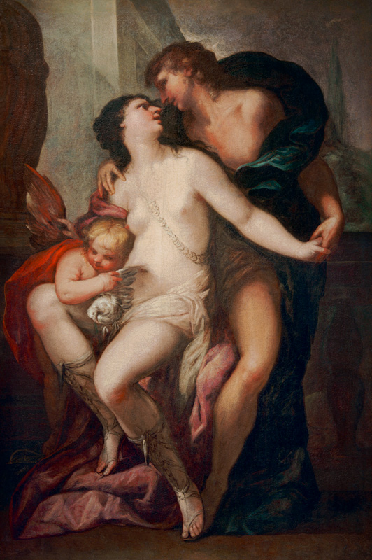 Luca Giordano, Venus und Adonis de Luca Giordano