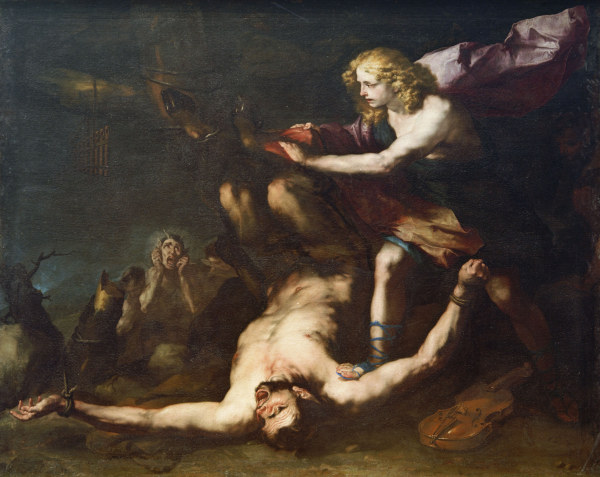 Giordano, Apollo and Marsyas de Luca Giordano
