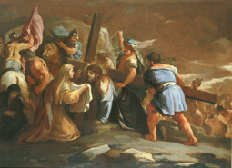 Die Kreuztragung Christi. de Luca Giordano