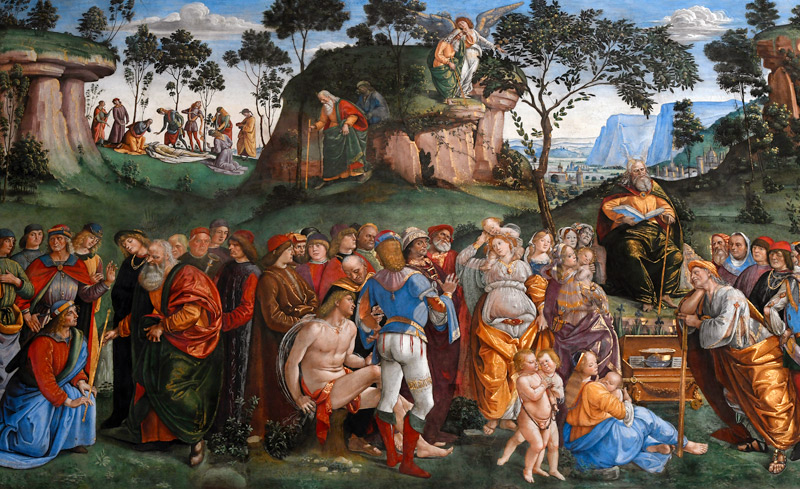 The Testament of Moses de Luca Signorelli