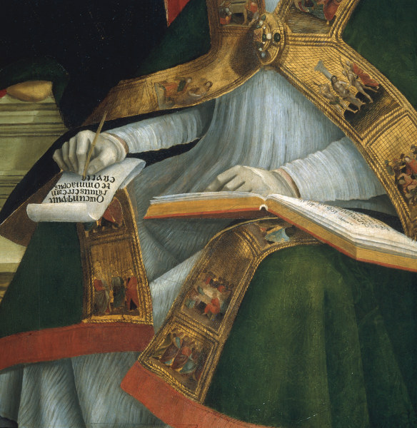 Hands of St.Athanasius de Luca Signorelli