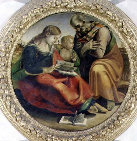 The Holy Family de Luca Signorelli