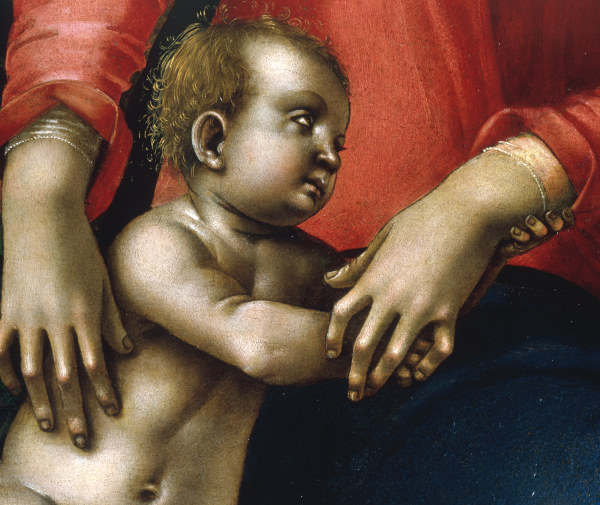 Mary with Child, sect. de Luca Signorelli