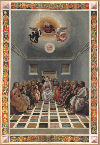 The Descent of the Holy Ghost de Luca Signorelli