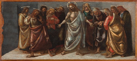 The Resurrected Christ appearing to his Disciples de Luca Signorelli