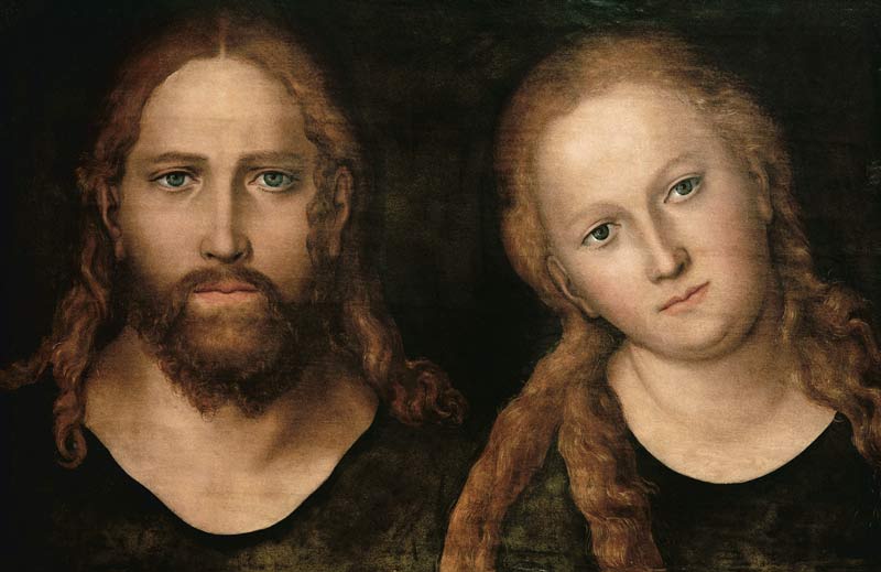 Christus und Maria Magdalena de Lucas Cranach el Viejo