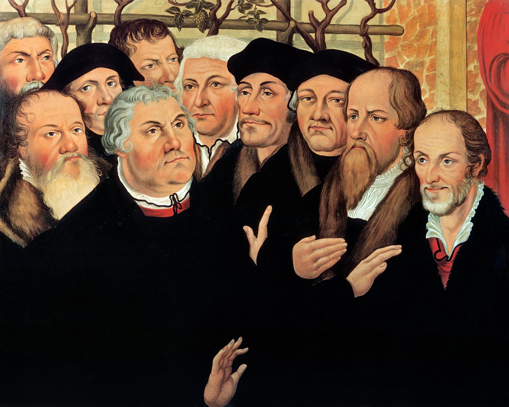 Martín Lutero de Lucas Cranach el Viejo