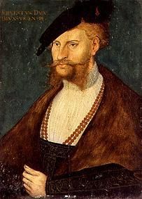 Portrait of the duke Ernst of Brunswick de Lucas Cranach el Viejo