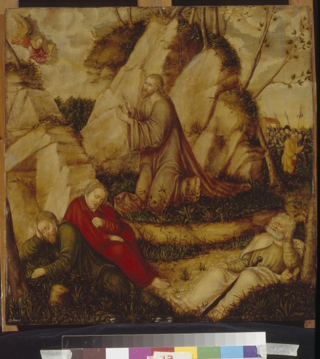 The Agony in the Garden de Lucas Cranach el Viejo