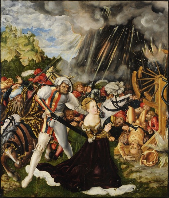 The Martyrdom of Saint Catherine de Lucas Cranach el Viejo